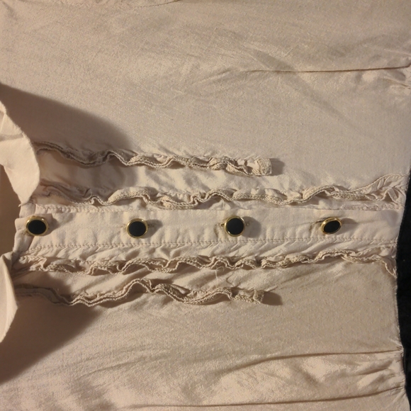 H&M Tan and Black Fitted Mini Dress Size 12 - Picture 8 of 8